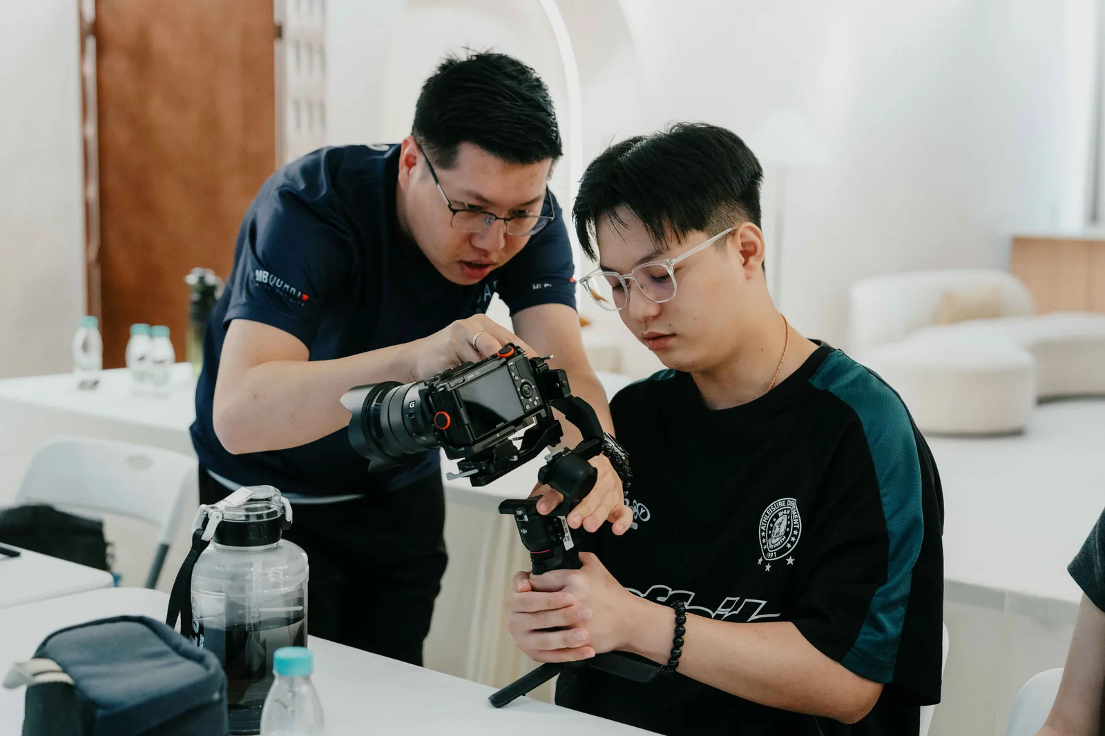 Hands-on camera and gimbal practice